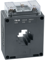 Трансформатор тока IEK ТТИ-30, 250/5 А, 5 ВА, 0.66 кВ, класс точности 0.5, проходной