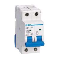 Автоматический выключатель постоянного тока NB1-63DC 2P 63A 6кА С 500В DC CHINT