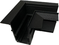 Угол прямой горизонтальный для встраиваемого шинопровода LEDAR M-TRACK