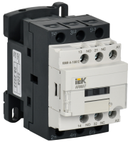 Контактор IEK ARMAT КМИ-А-10612 LC1D, 6 А, 2.2 кВт, АС3, катушка 24 В АС, 1NO+1NC
