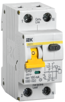 Дифавтомат IEK АВДТ32, L+N, C40, 6 кА, 100 мА, тип А