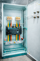 Шкаф аварийного переключения Т10 ШАВР8321-63NС12 630А 10кА 400V схема 2-1 IP31 CHINT