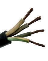 Кабель силовой гибкий КГтп, 3х6+1х4 мм², 0.66 кВ, Harmony Cable