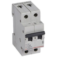 Автоматический выключатель Legrand RX3, 2Р, 50 А, 4.5 кА, С
