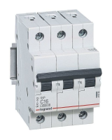 Автоматический выключатель Legrand RX3, 3Р, 16 А, 4.5 кА, С