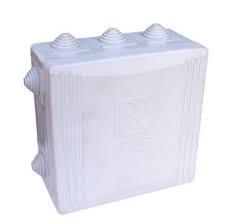 Коробка распаячная KSC 11-304, 125х125х50 мм, для открытой проводки, 10 вводов, IP44