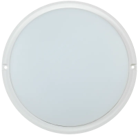 Светильник светодиодный IEK ДПО 4004, 18 Вт, 4000 K, круг, белый, IP54