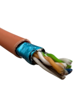 Кабель витая пара Казэнергокабель F/UTP, CAT 5e, 4x2х24 AWG, solid, PVC, 305 м, серый