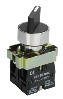Переключатель IEK LAY5-BD33, 3-позиционный (I-O-II), 2NO, IP40