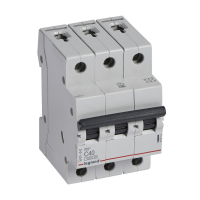 Автоматический выключатель Legrand RX3, 3Р, 40 А, 4.5 кА, С