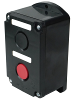Пост кнопочный Электротехник ПКЕ 212-2 10 А, 660 В, чёрная и красная кнопка, У3 IP40
