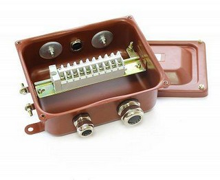 Коробка клеммная металлическая КЗНС-16, 16 зажимов, IP 54, ЗЭТА