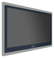 Панель оператора ONI ETG 15.6", 1920х1080, резистивная, 24 В DC, Ethernet, металл, IP65