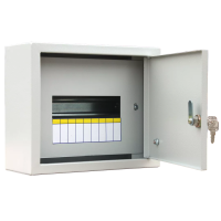 Корпус щита распределительного ЩРН-9 (220х300х120) металлический навесной IP31 RUCELF