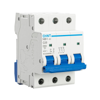 Автоматический выключатель CHINT NB1-63, 3P, 20 А, 6 кА, C