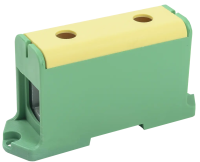 Клемма вводная силовая КВС 35-240мм2 PE 1Р 425А 800V желто-зеленая IEK