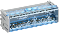 Кросс-модуль TEKFOR ШНК 2х15, 125 А, L+PEN, медь 58%