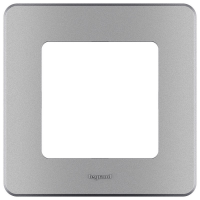 Рамка 1-местная Legrand INSPIRIA, алюминий