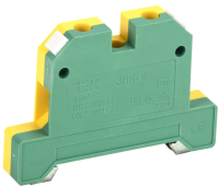 Зажим наборный ЗНИ-6PEN 6мм2 (JXB-земля) 600/440V AC/DC IEK