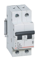 Автоматический выключатель Legrand RX3, 2Р, 16 А, 4.5 кА, С
