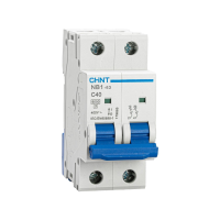 Автоматический выключатель CHINT NB1-63, 2P, 40 А, 6 кА, C