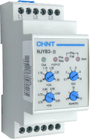 Реле контроля фаз CHINT NJYB3-8, 3-фазное, 1 C/O, с задержкой времени