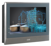 Панель оператора базовая ONI ETG 7”, 800х480, резистивная, 24 В DC, Ethernet, металл, IP65