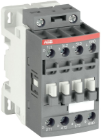 Контактор ABB AF09-30-01-13, 3Р, 9 А, 4 кВт, катушка 110-250 В AC/DC, 1NC