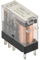 Реле промежуточное промышленное OGR-1 2C 2SPDT 8А Uупр=24VDC ONI