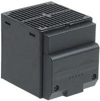 Обогреватель на DIN-рейку в корпусе 400Вт 230V AC/DC встроенный вентилятор IP20 IEK