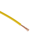 Провод установочный ПВ3 (ПуГВ), 1х1.5 мм², 0.45 кВ, желтый, ГОСТ, Harmony Cable