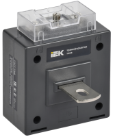Трансформатор тока IEK ТТИ-А, 120/5 А, 5 ВА, 0.66 кВ, класс точности 0.5, с медной шиной