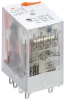 Реле интерфейсное ORM-1-4C, 5 А, 4SPDT, напряжение управления 230 В AC, индикация, тест кнопка, ONI