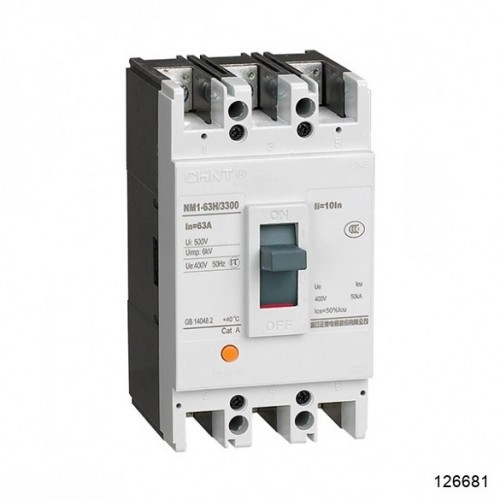 Автоматический выключатель NM1-63S/3P 40A 15kA (CHINT)
