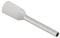 Наконечник НШВИ IEK 0,5-10, 0.5 мм², белый, 20 штук