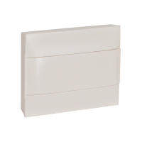 Корпус щита пластиковый Legrand Practibox S 1х12, навесной, белая дверь, IP40