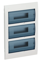 Корпус распределительного щита KREPTA3 ЩРВ-П-36 встраиваемый пластиковый белый IP41 IEK