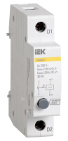 Расцепитель минимального/максимального напряжения РММ47 новая серия на DIN-рейку IEK