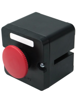 Пост кнопочный Электротехник ПКЕ 212-1, 10 А, 660 В, красный гриб, У3 IP40