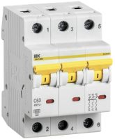 Автоматический выключатель ВА47-60M 3Р 63А 6кА С IEK