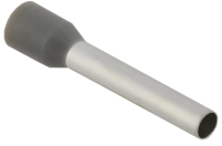 Наконечник НШВИ IEK 4.0-18, 4 мм², серый, 20 штук