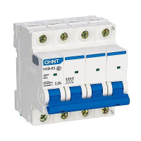 Автоматический выключатель NXB-63S 4P 32А 4.5kA C CHINT