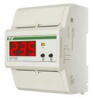 Реле контроля напряжения F&F CP-722, 1-фазное, 80 А, дисплей