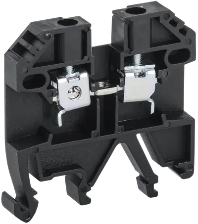 Клемма винтовая КВИ-2.5мм2 24А 800V АC/DC черная IEK