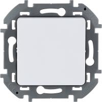 Переключатель проходной 1-клавишный Legrand INSPIRIA, белый