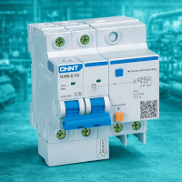 Автоматический выключатель дифференциального тока CHINT NXBLE-63, L+N, C16, 30 мА, 6 kA, тип АС