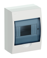 Корпус щита IEK KREPTA3 ЩРН-П-6, пластиковый, белый, навесной, IP41