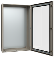 Корпус металлический IEK TITAN ЩМП-6-0, 1200х750х300 мм, с прозрачной дверью, У2, IP54