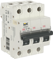 Автоматический выключатель ARMAT M06N 3P 16А 6кА C IEK