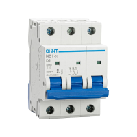 Автоматический выключатель CHINT NB1-63, 3P, 2 А, 6 кА, D